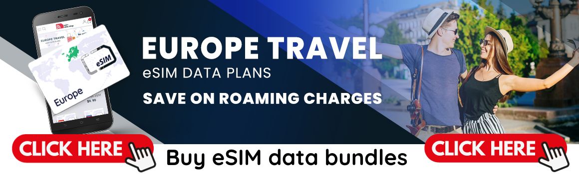 Europe eSIM data bundles