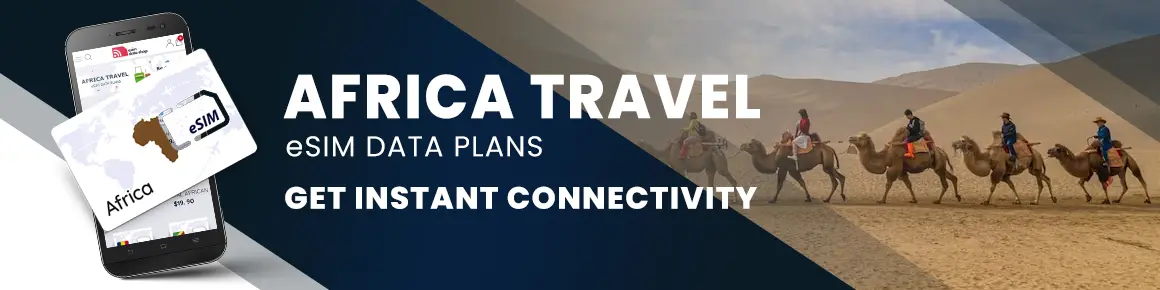 eSim data packs for African countries