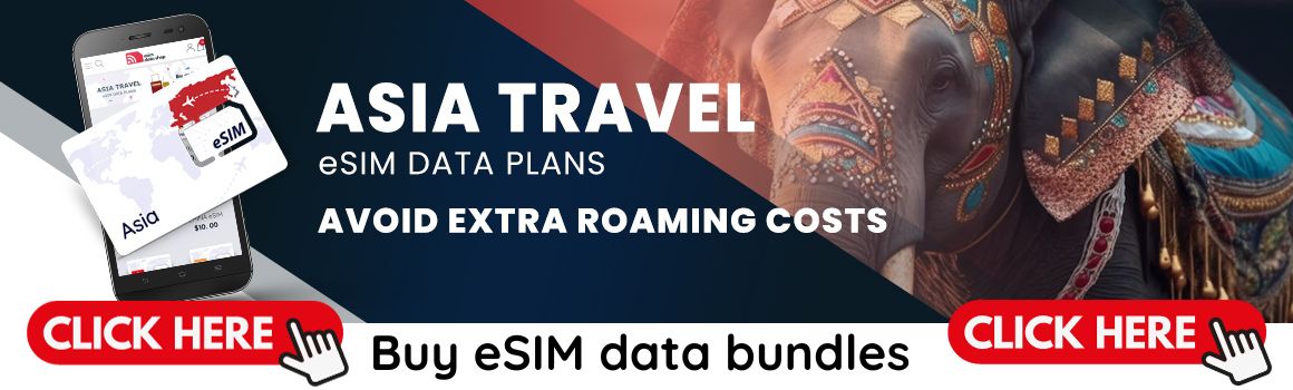Asia eSIM data bundles