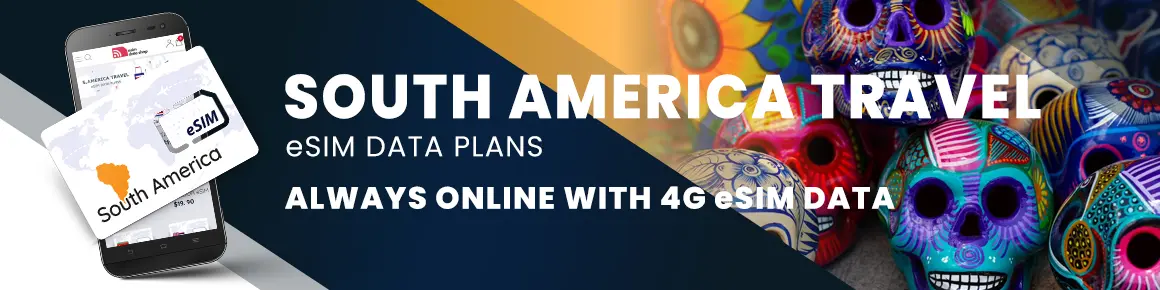 eSim data plans for South America