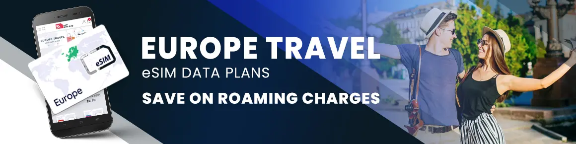 eSim data plans for Europe
