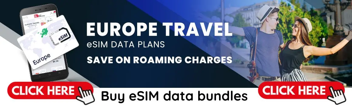 Europe eSIM data plans